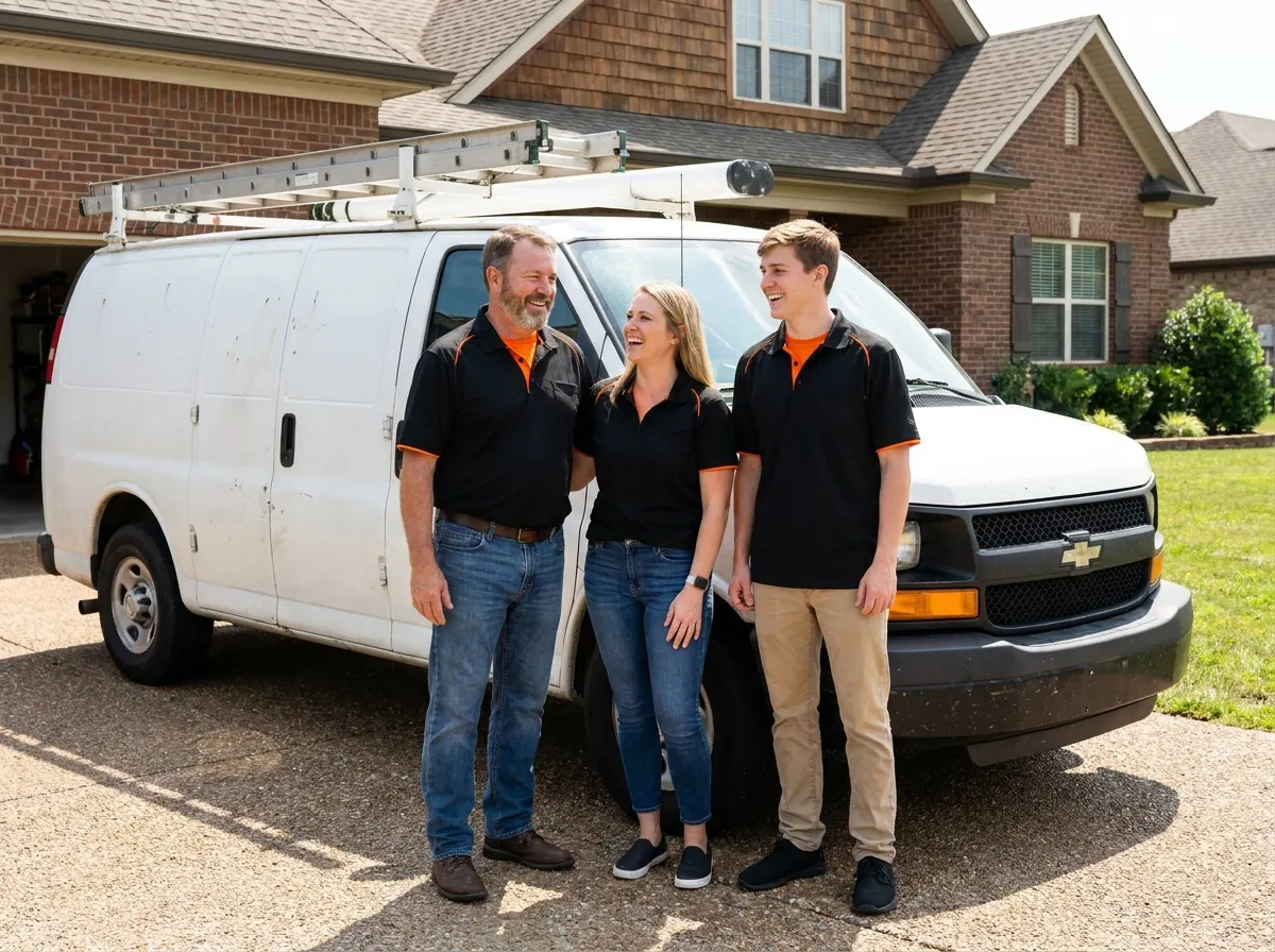 The GoldenArc Pest Experts team, pest control services in Nashville, TN